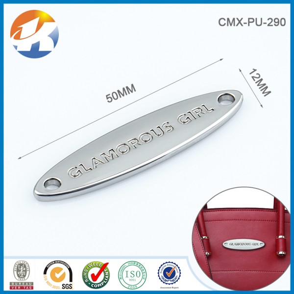 Custom Metal Clothing Labels