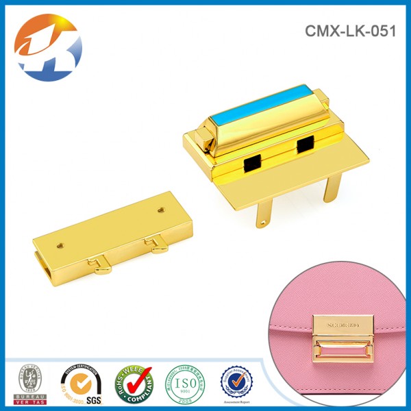 Push Lock For Handbag