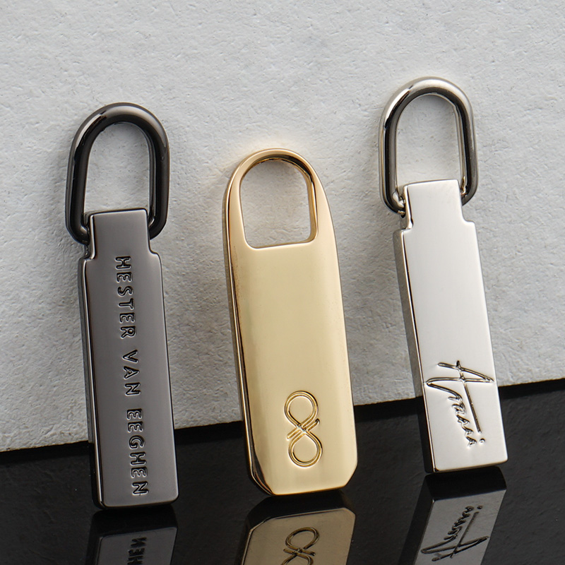 Wholesale High Quality Slider Zipper Metal Slider Zipper Pulls Metal Luggage  Zipper Accessories for Garment From m.